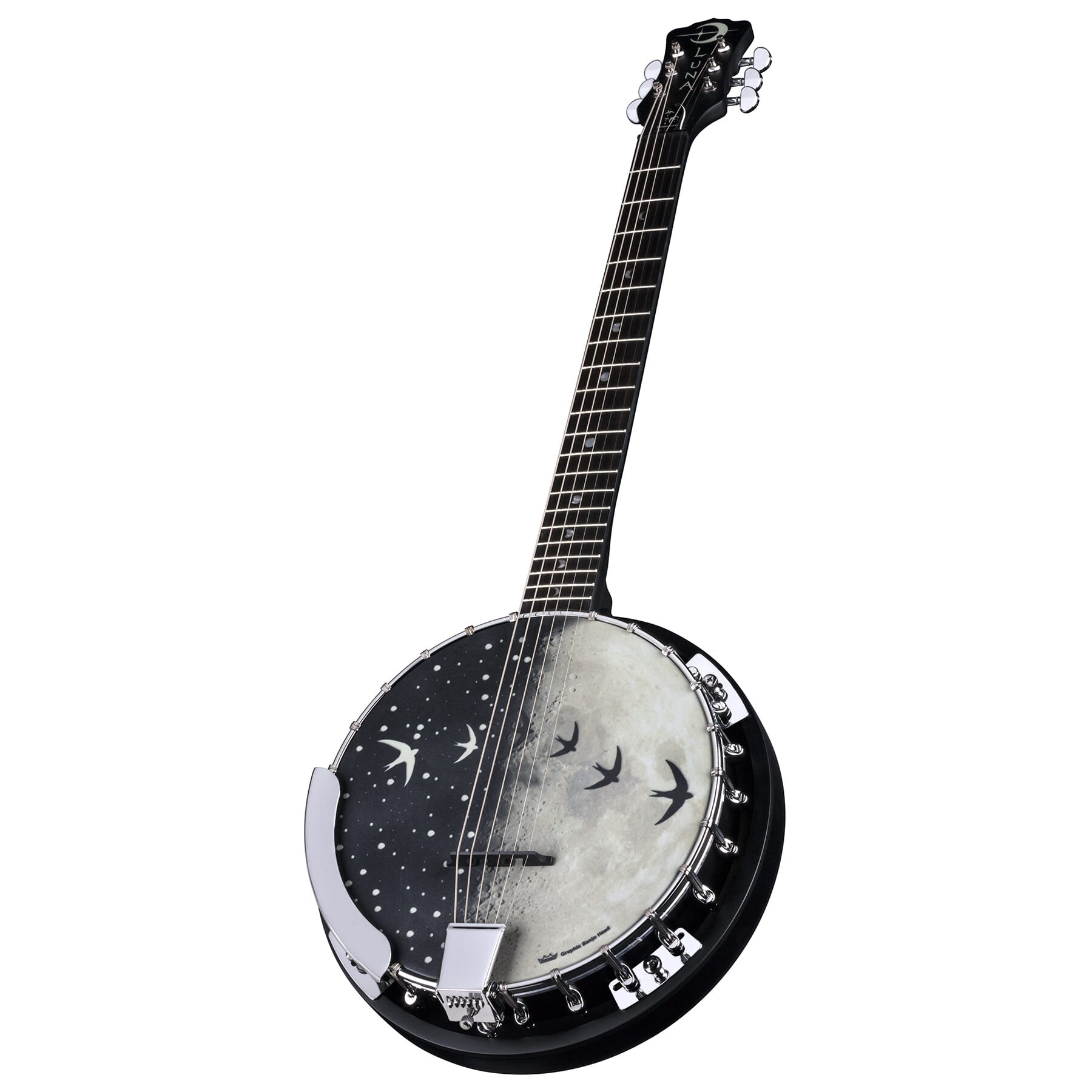 Luna moonbird online 6 string banjo