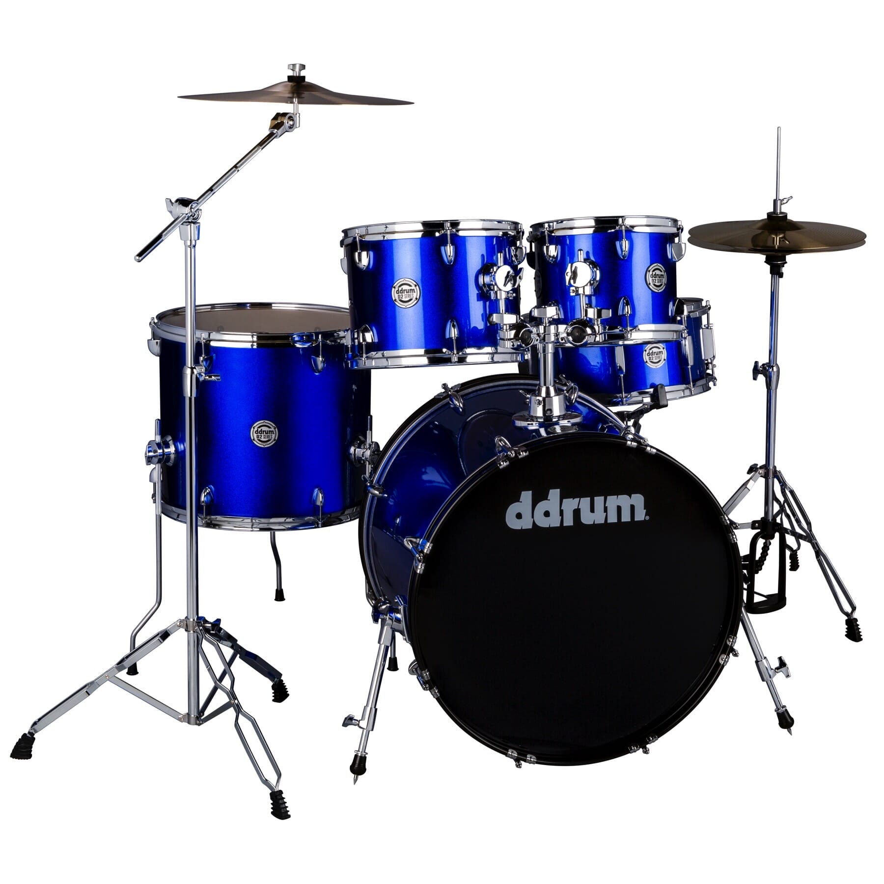 D2- Cobalt Blue - Complete drum set with cymbals
