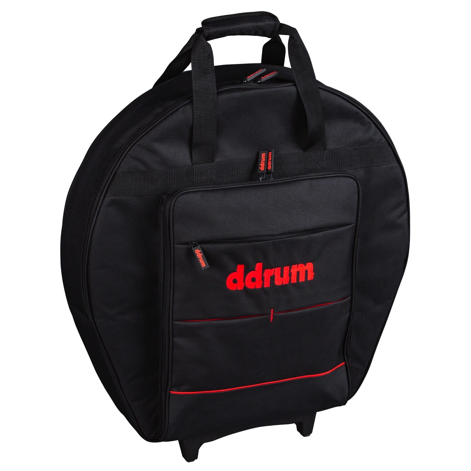 ddrum deluxe cymbal bag with telescoping handle and wheels