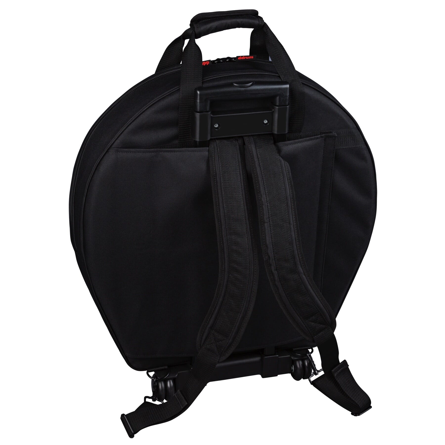 ddrum deluxe cymbal bag with telescoping handle and wheels ddrum