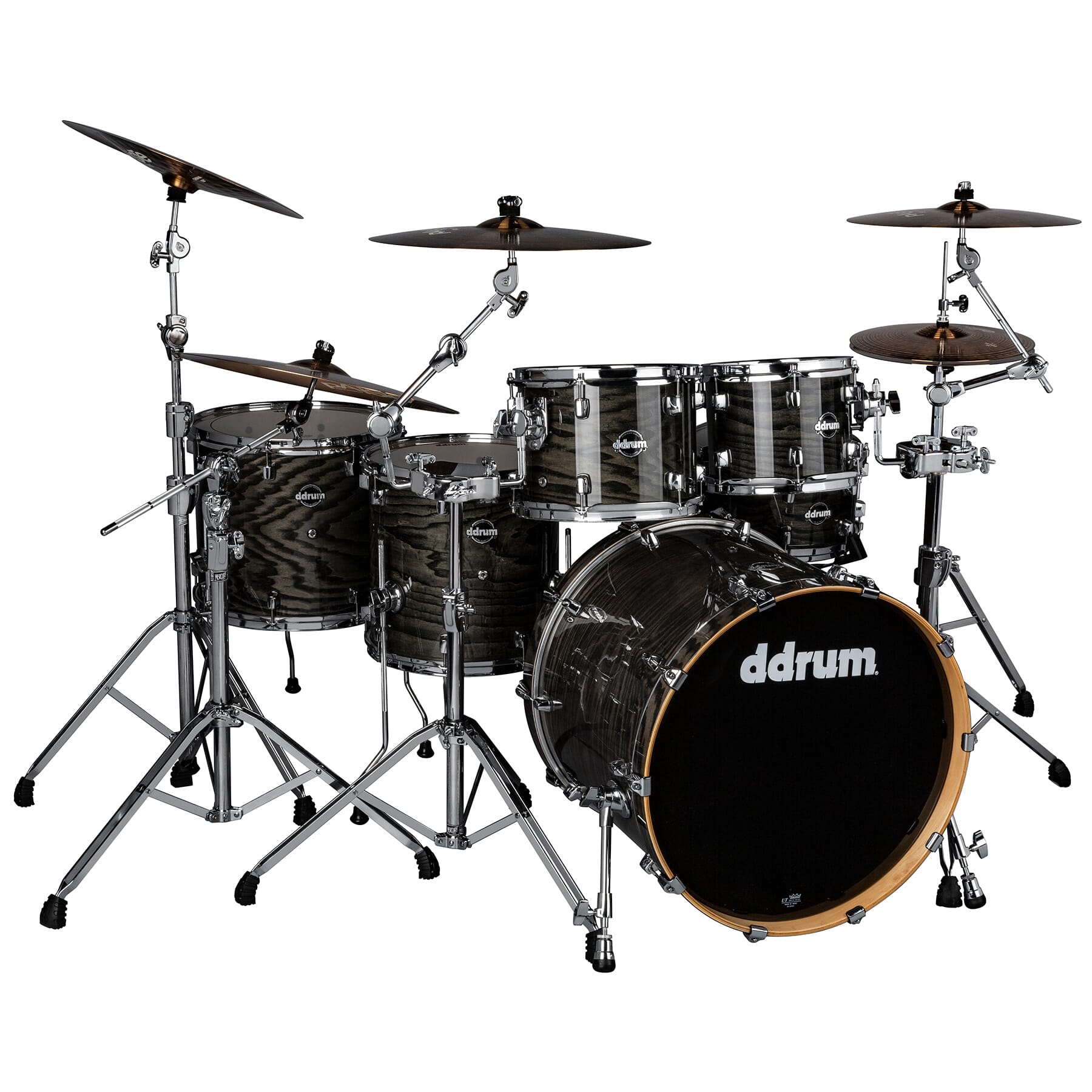 Dominion Birch 6pc Shell Pack with Ash Veneer Transparent Black