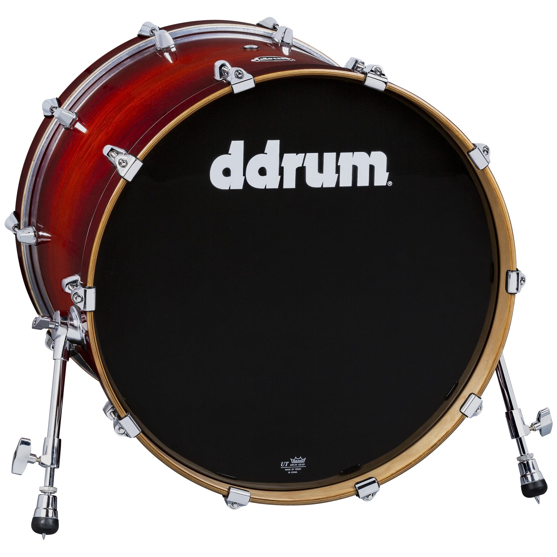 Dominion Series Bass Drum 18x22 Red burst 
