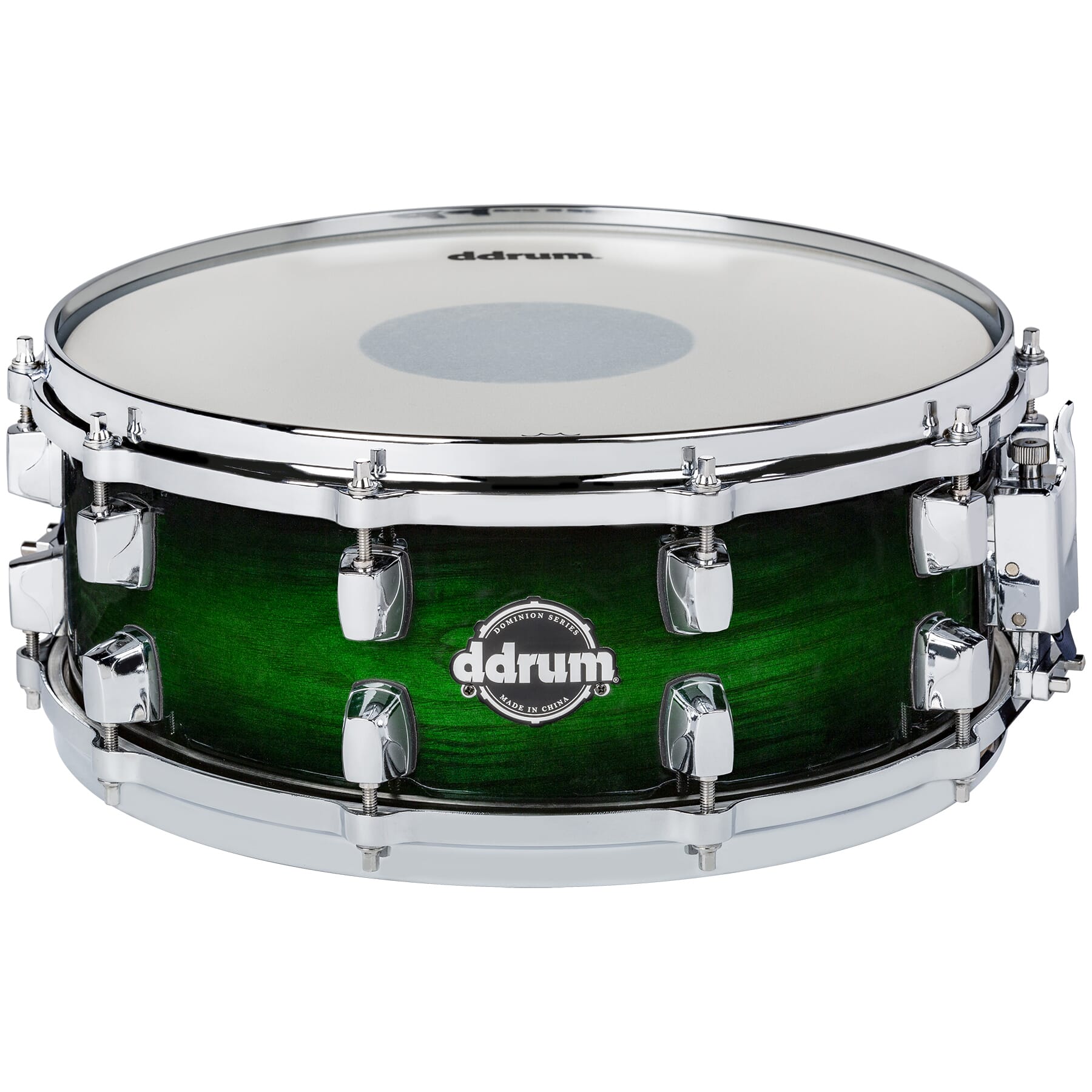 Dominion Series 5.5x14 Green Burst Snare Drum
