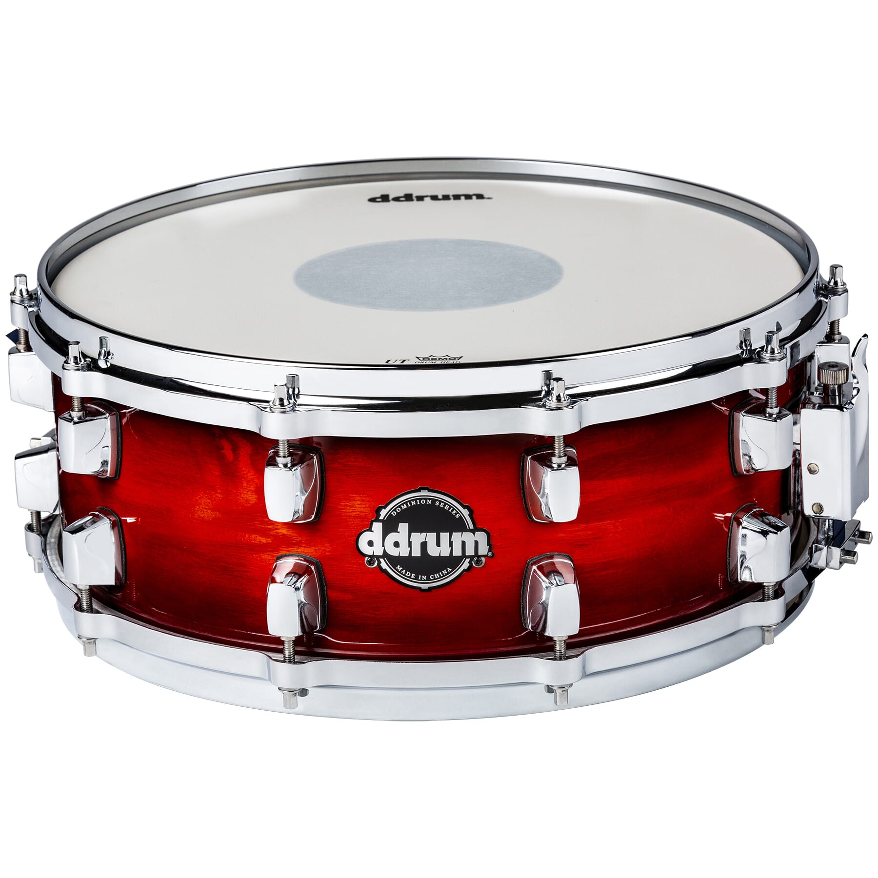 Dominion Series 5.5x14 Red Burst Snare Drum