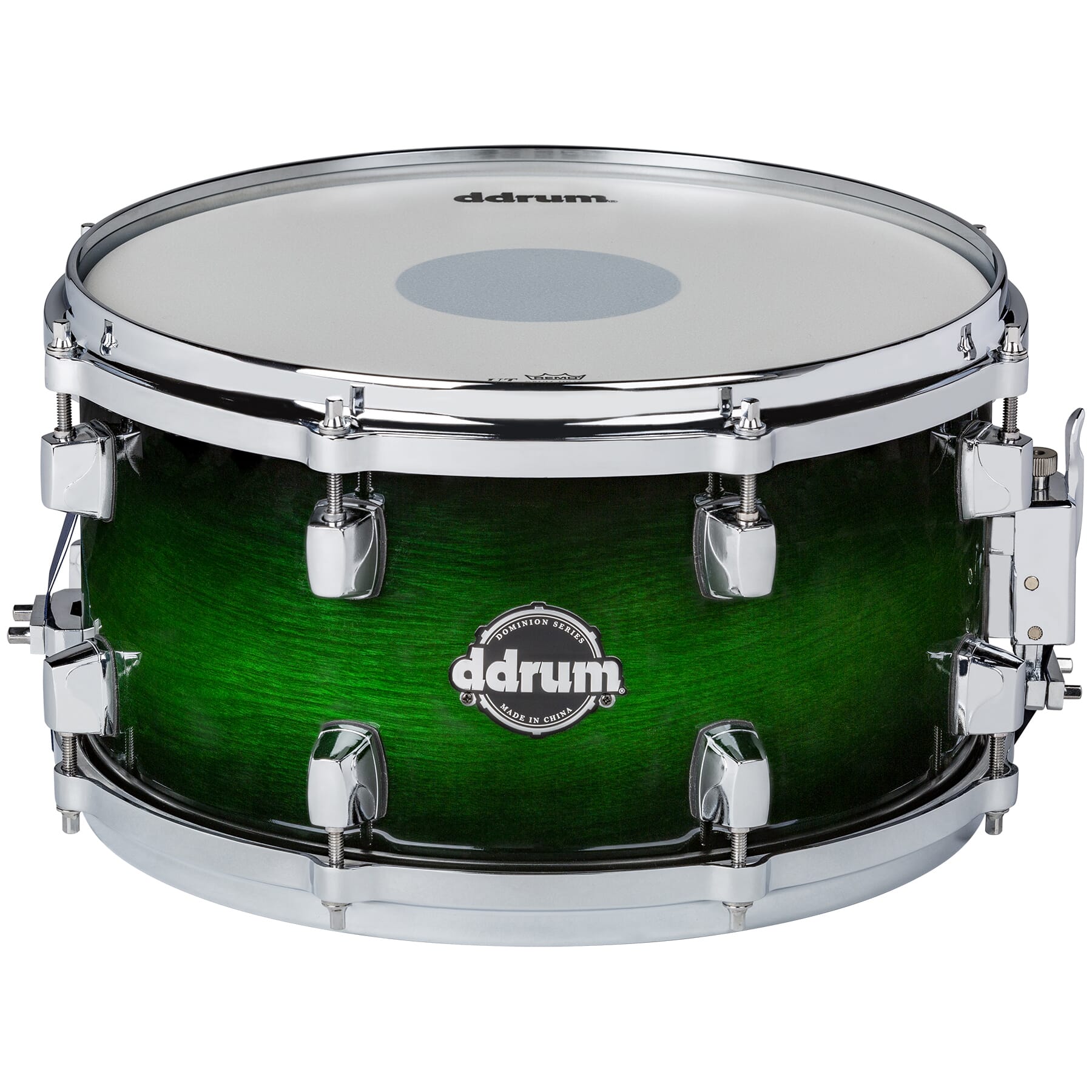 Dominion Series 7x13 Green Burst Snare Drum