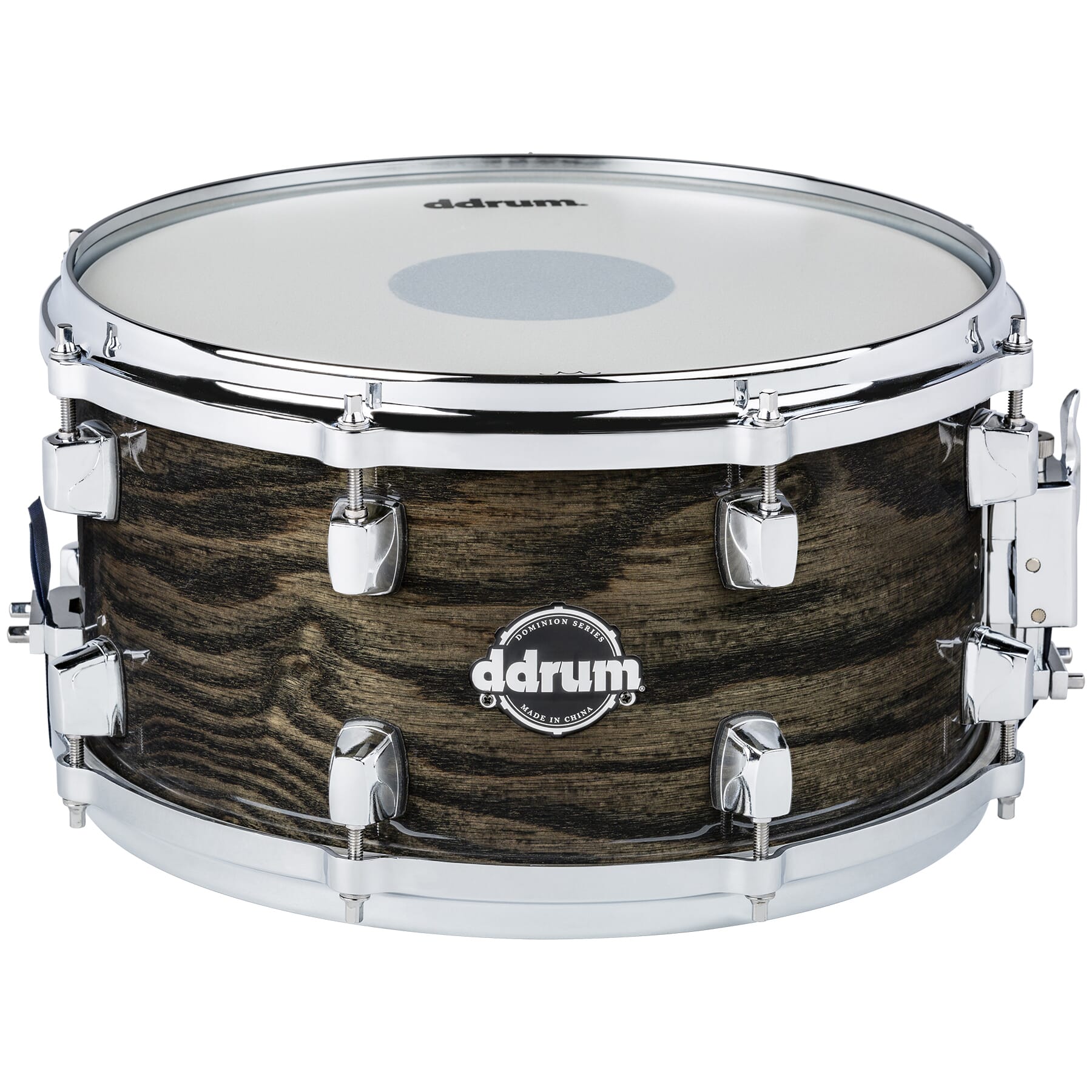 Dominion Series 7x13 Transparent Black  Snare Drum