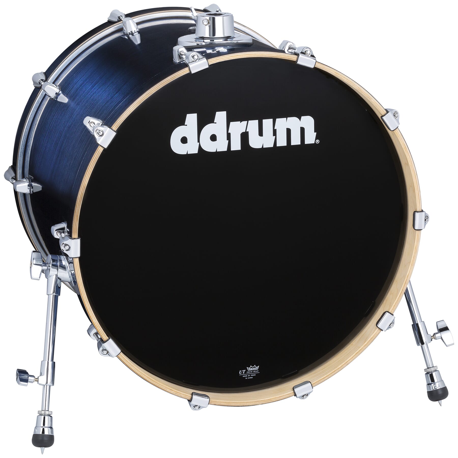 Dominion Series Bass Drum  Brushed Blue