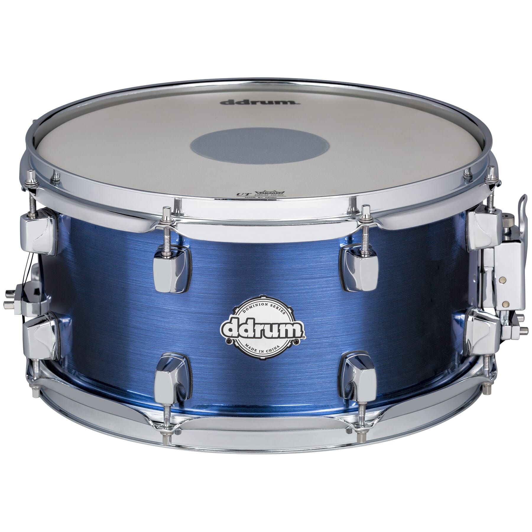 Dominion Series 7x13 Brushed Blue Wrap Snare Drum