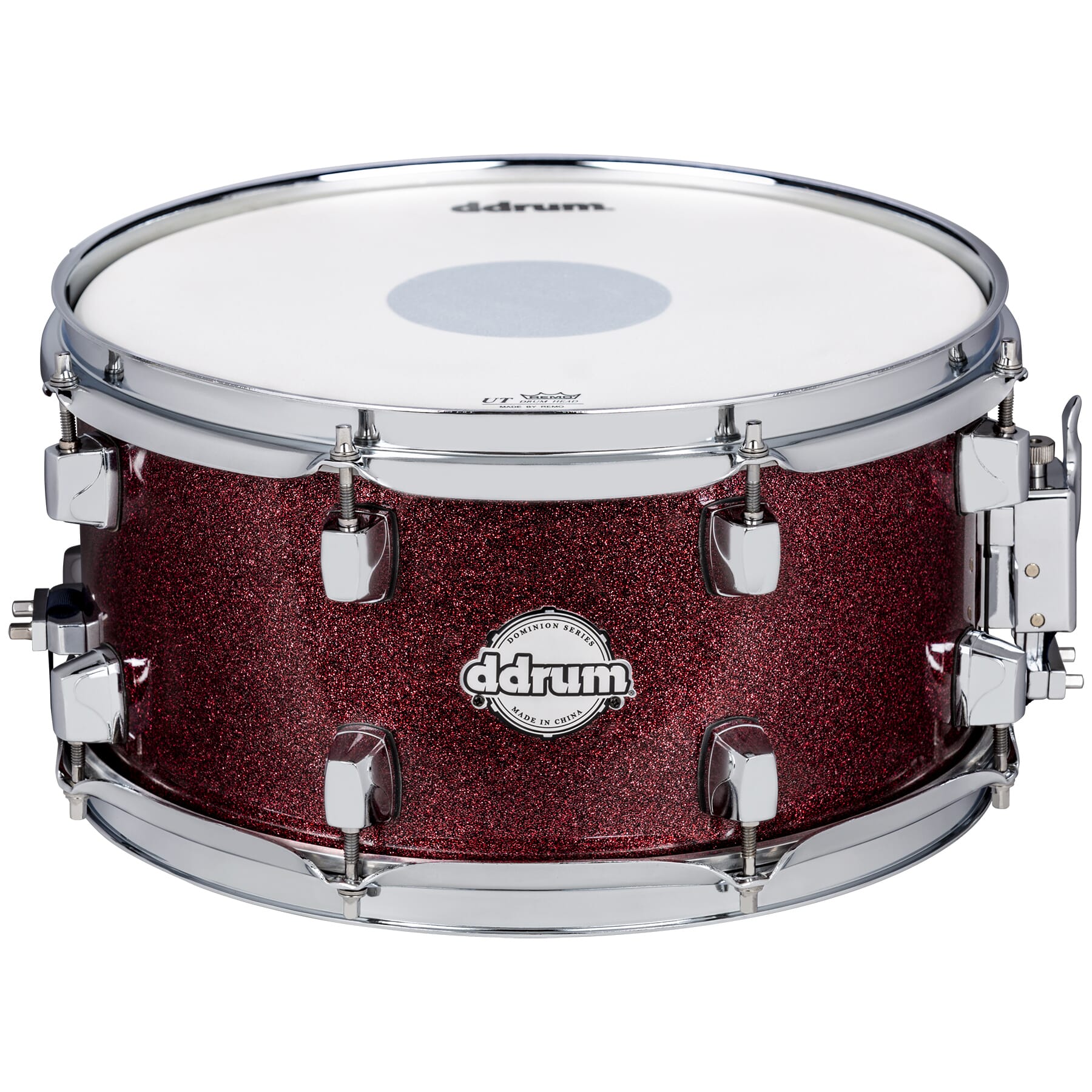 Dominion Series 7x13 Red Sparkle Wrap Snare Drum