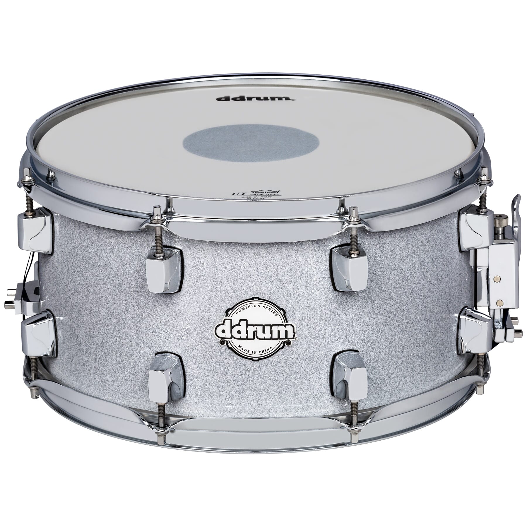 Dominion Series 7x13 Silver Sparkle Wrap Snare Drum