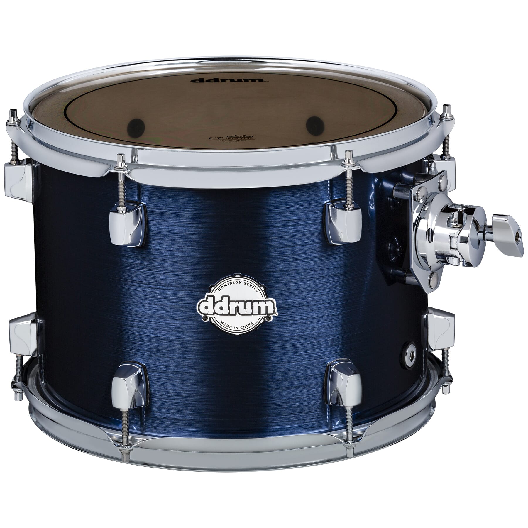 Dominion Series 7x8 Rack Tom Brushed Blue Wrap ddrum