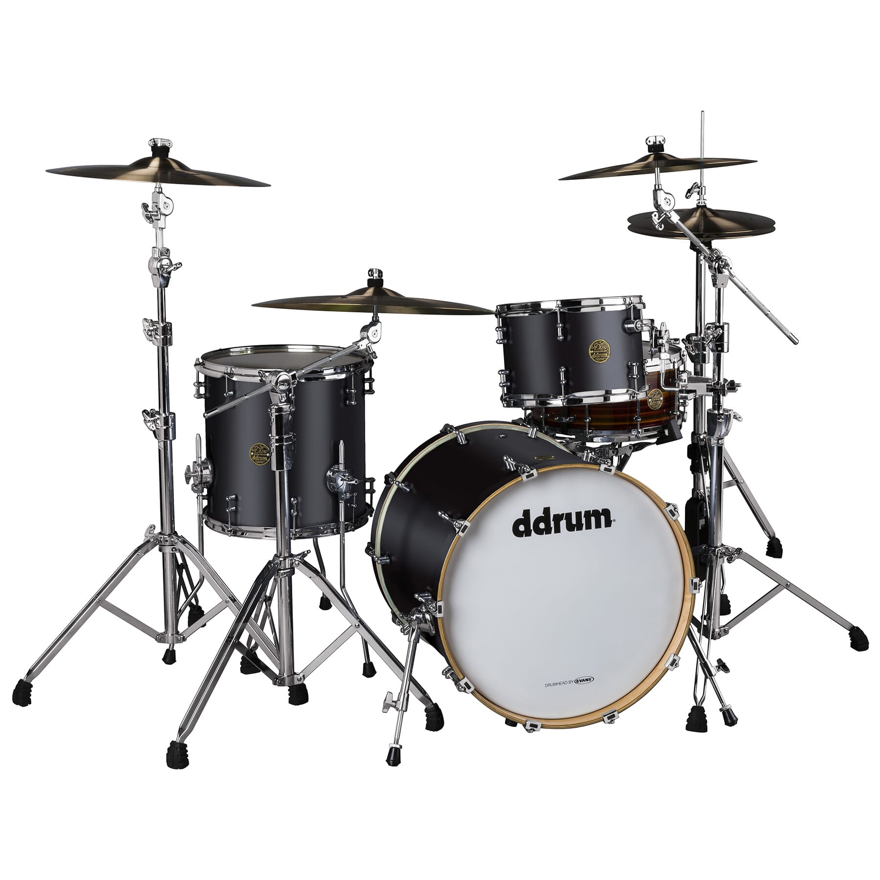 Dios Maple 3pc Satin Black Shell Packx