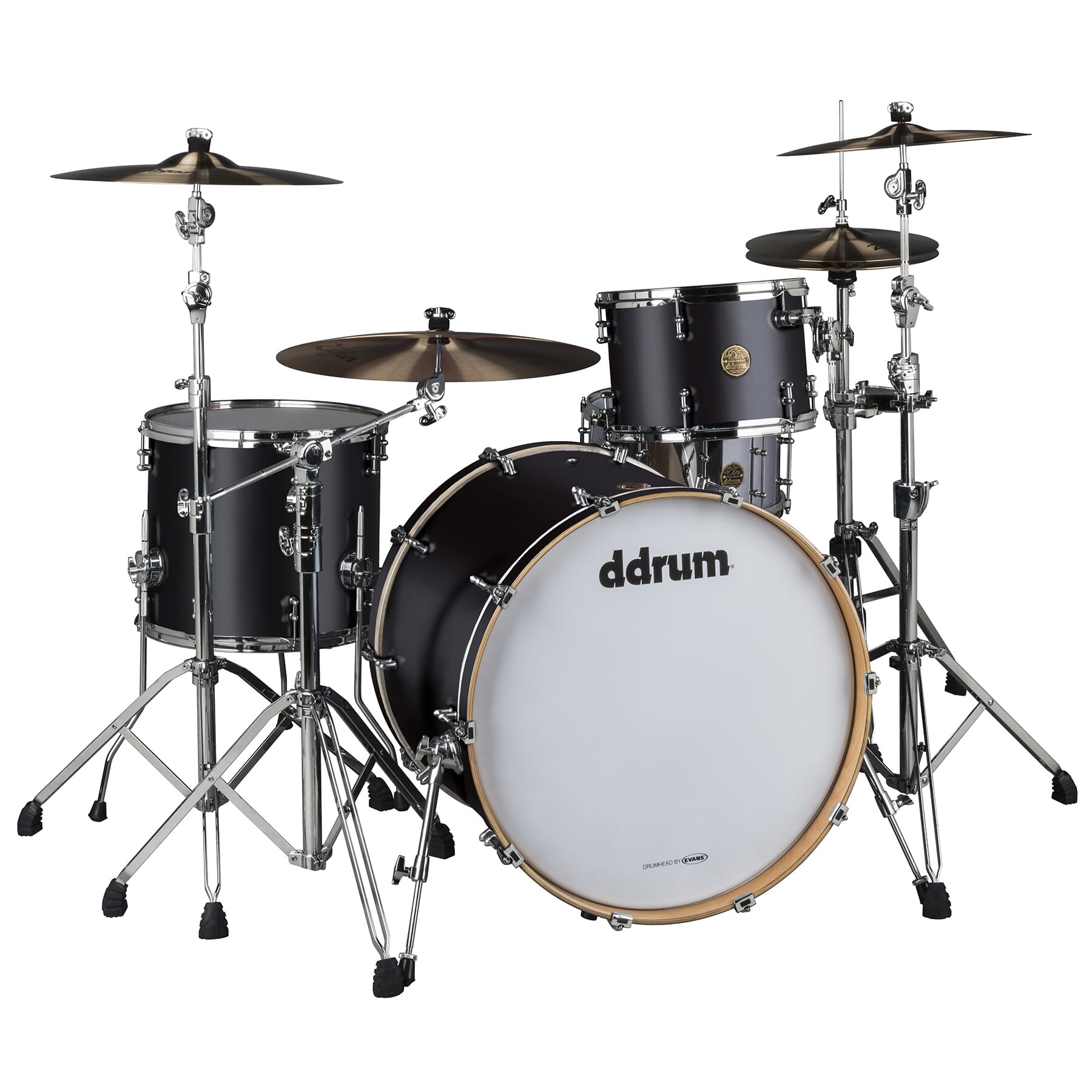 Dios Maple 3pc Satin Black Shell Pack
