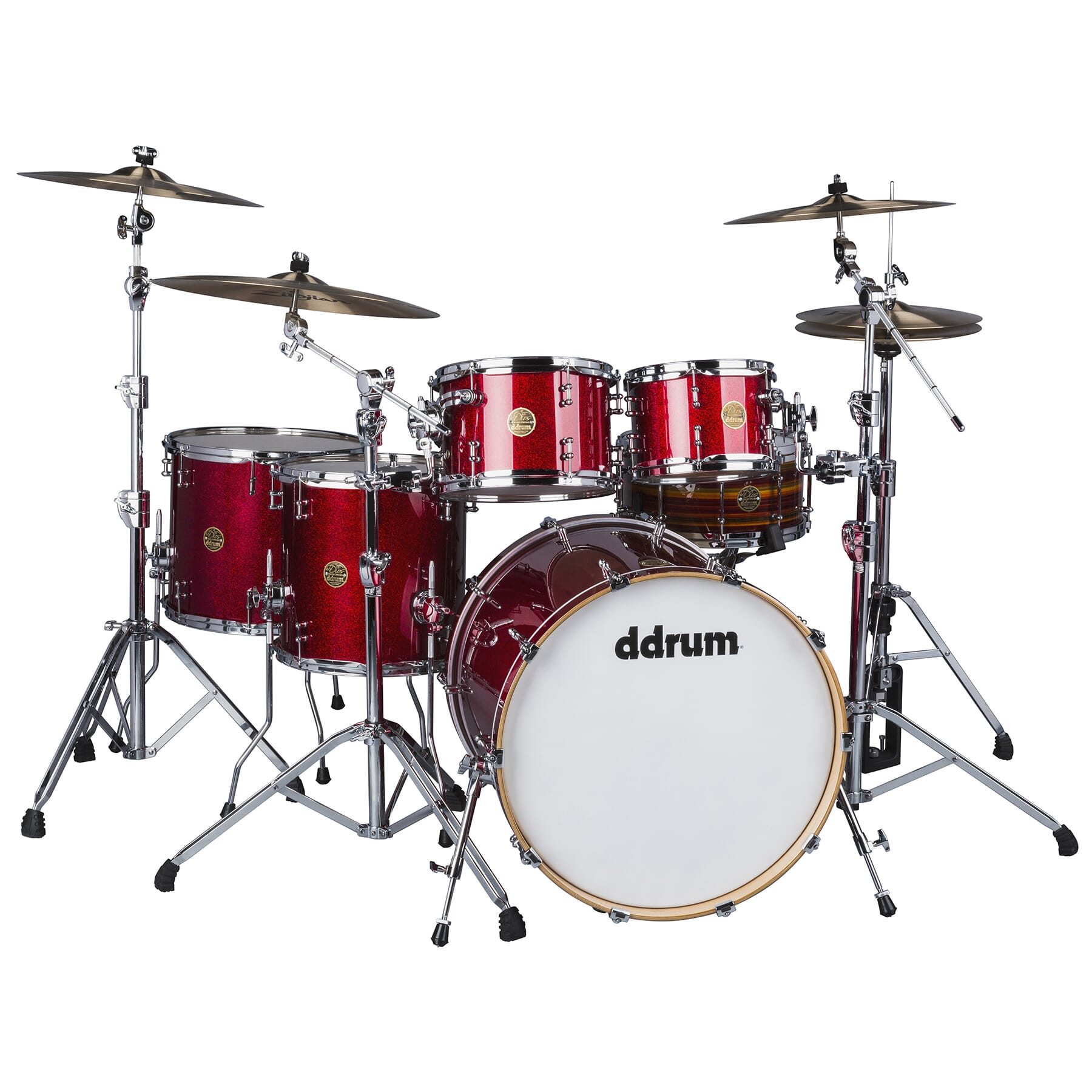 Dios Maple 5pc Red Cherry Sparkle Shell Pack