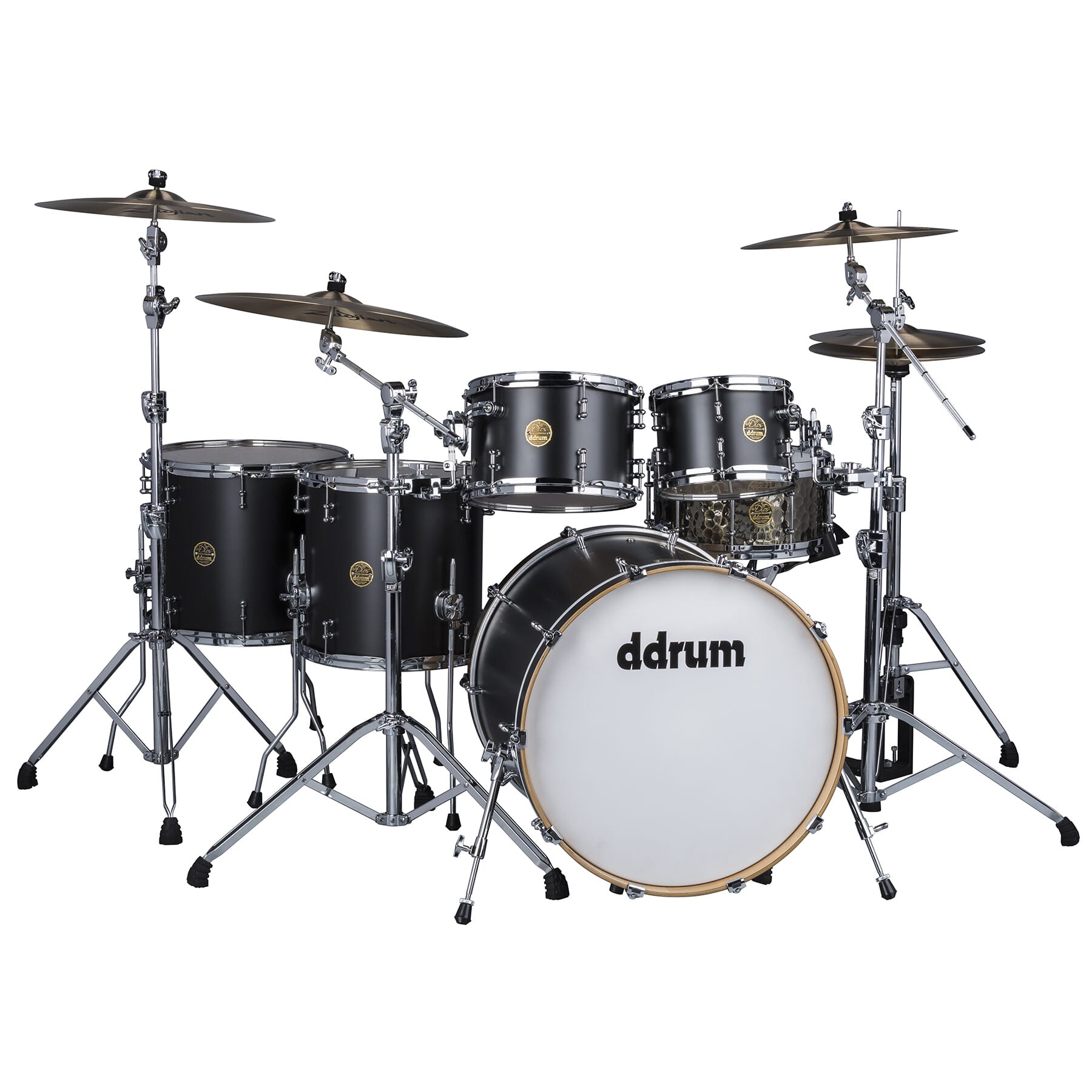 Dios Maple 5pc Satin Black Shell Pack