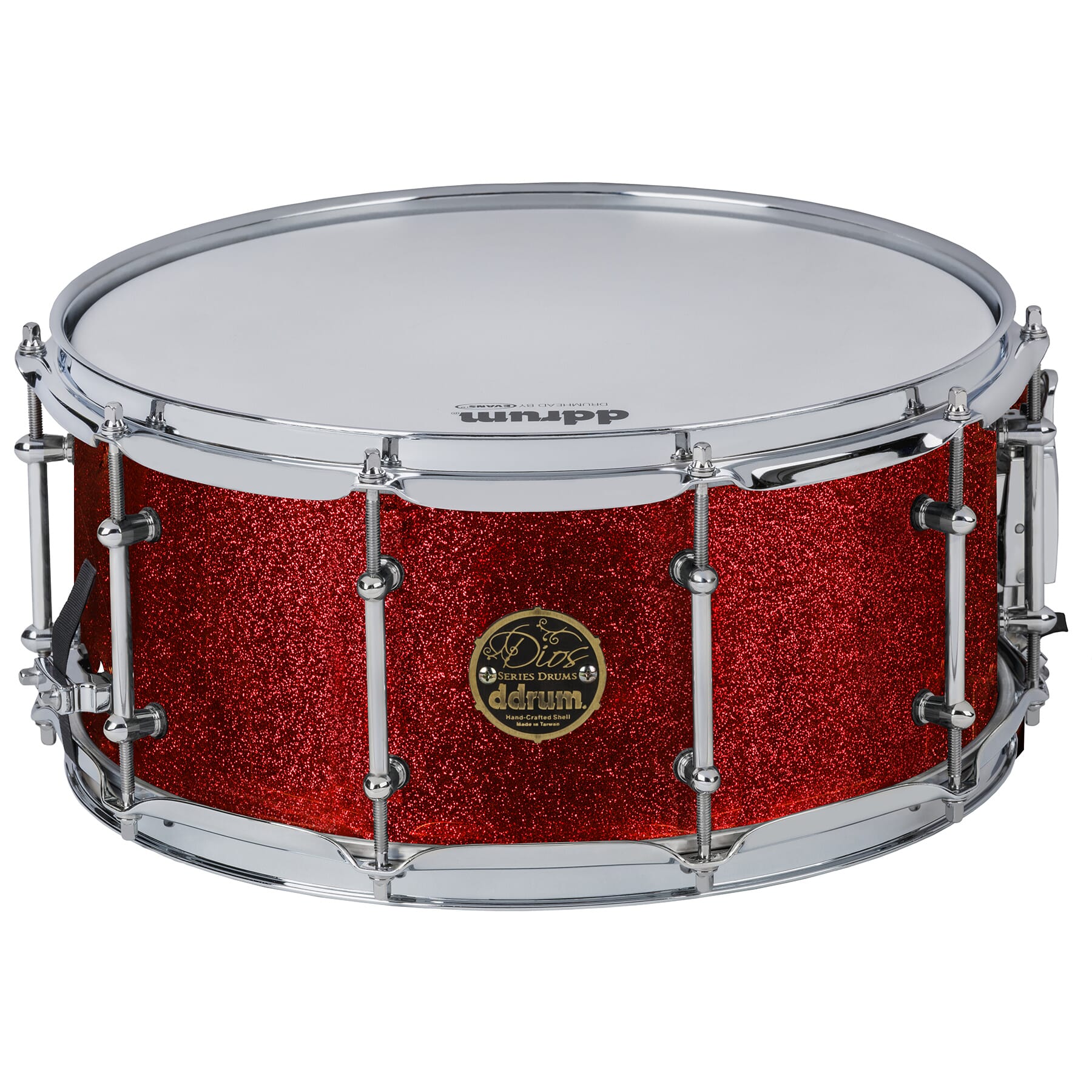 The Maple 4x14 Snare Drum Merlot Glitter-