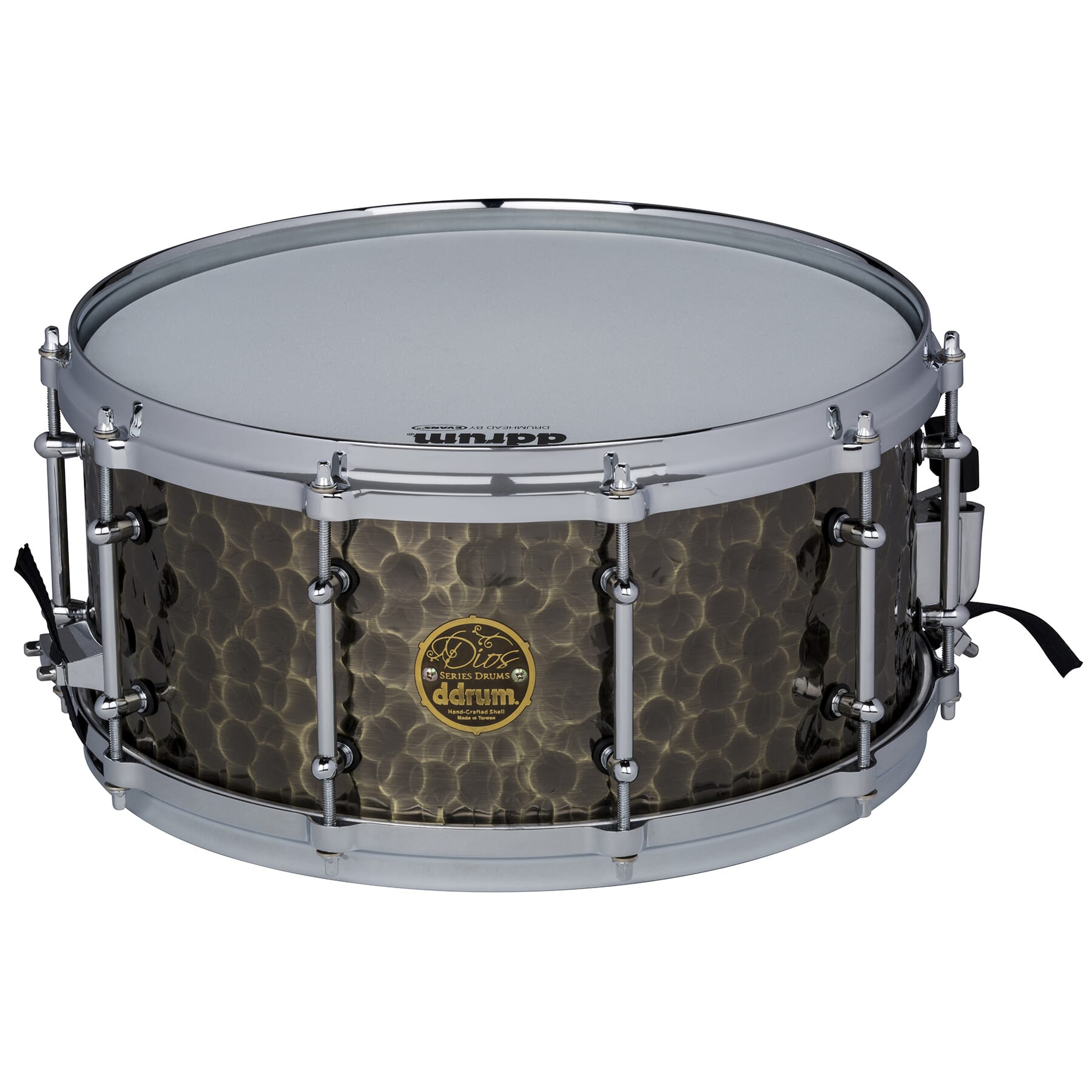 Dios 6.5x14 Hand Hammered Bronze Snare