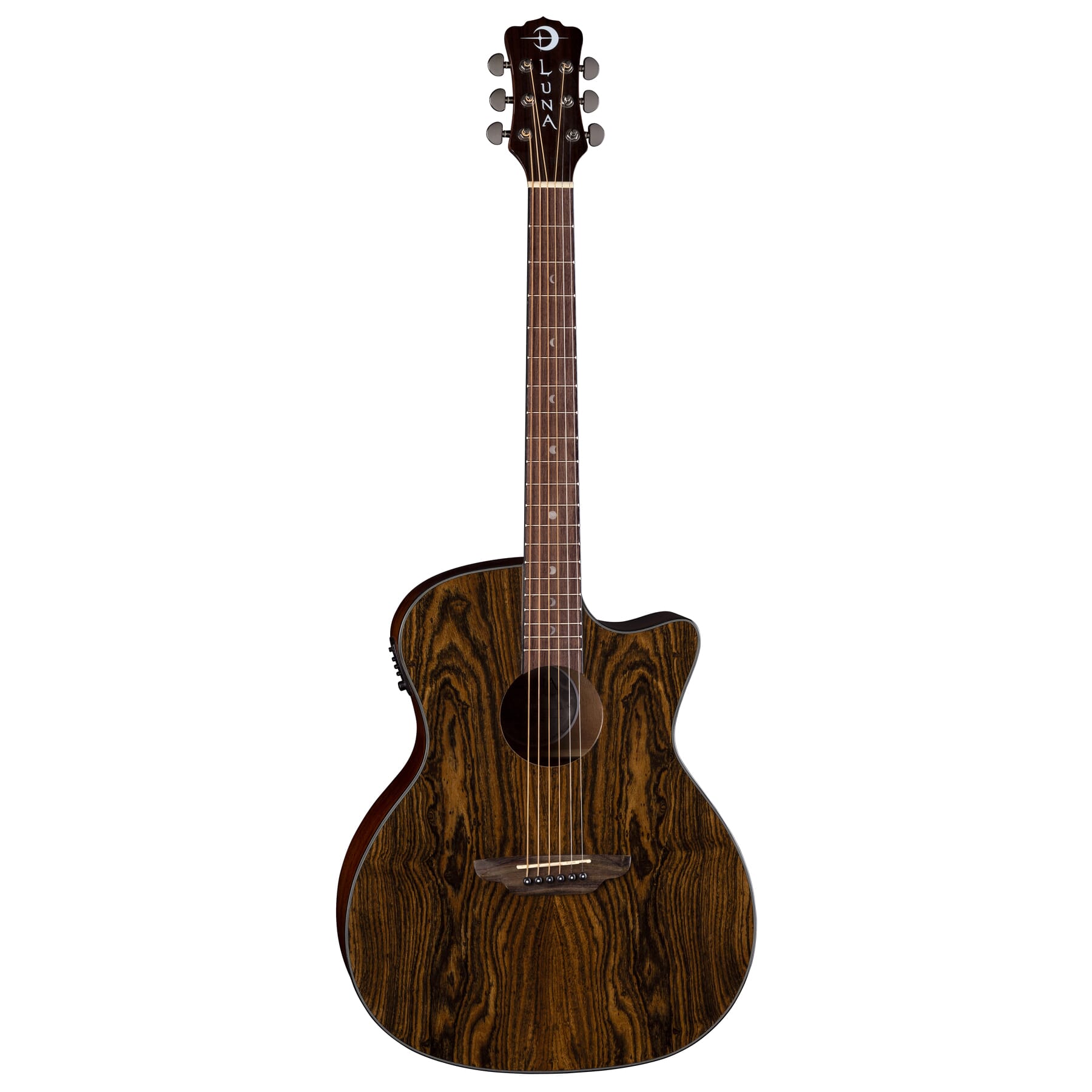 Luna gypsy deals acoustic electric guitar