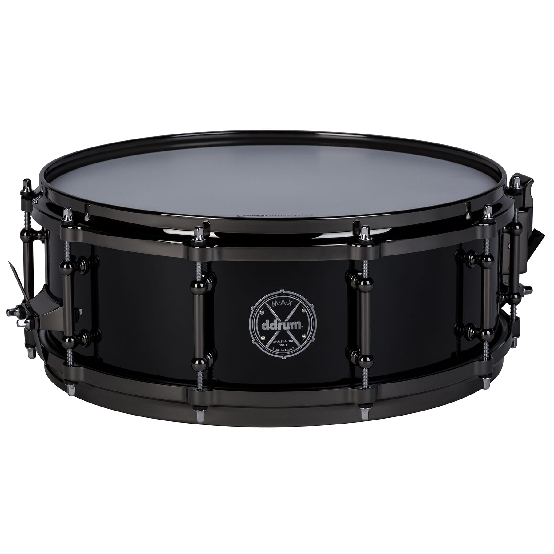 MAX series 5x14 Snare drum Piano Black
