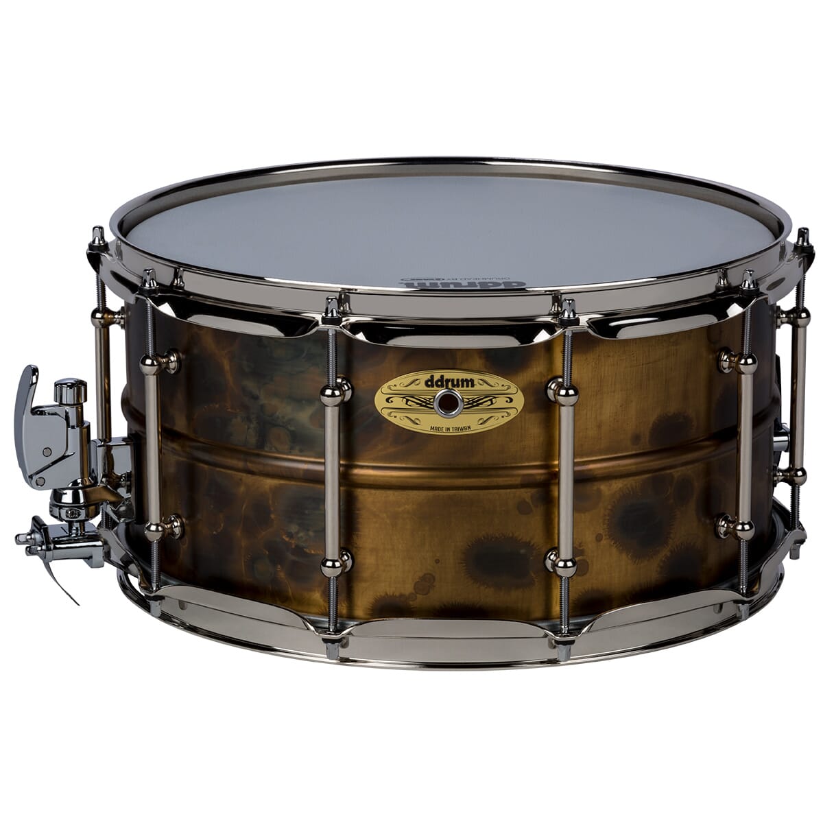 Pearl 5x14 SensiTone Premium Patina Brass Snare Drum > Guitars