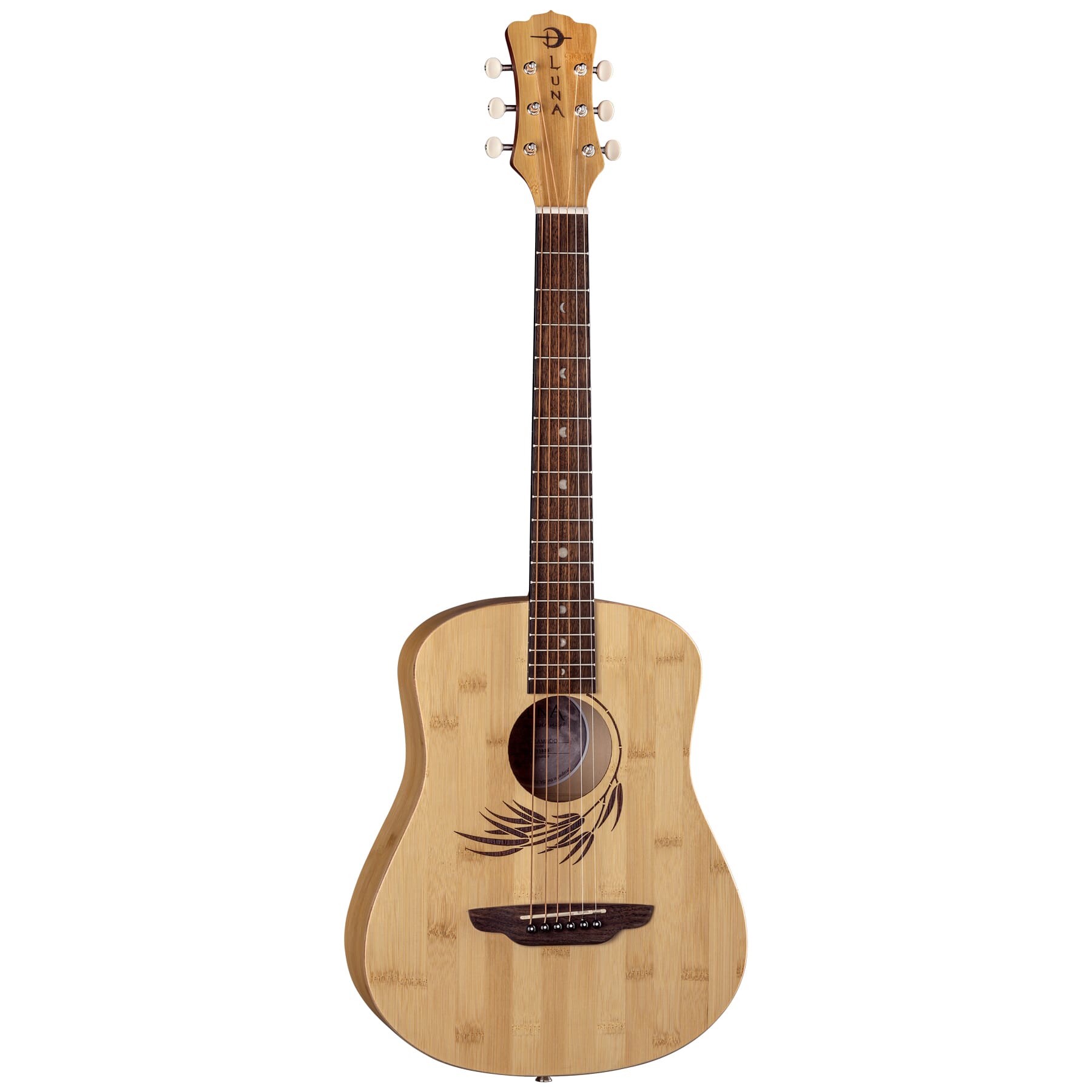 Luna safari deals bamboo travel guitar