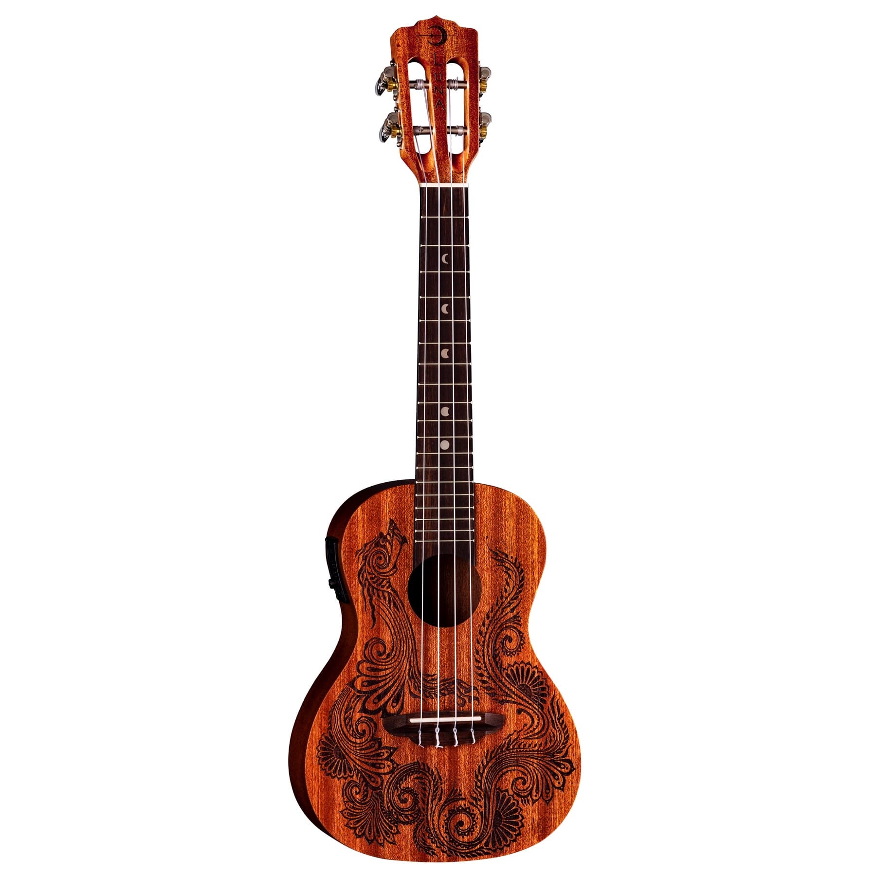 Luna uke tribal deals tenor