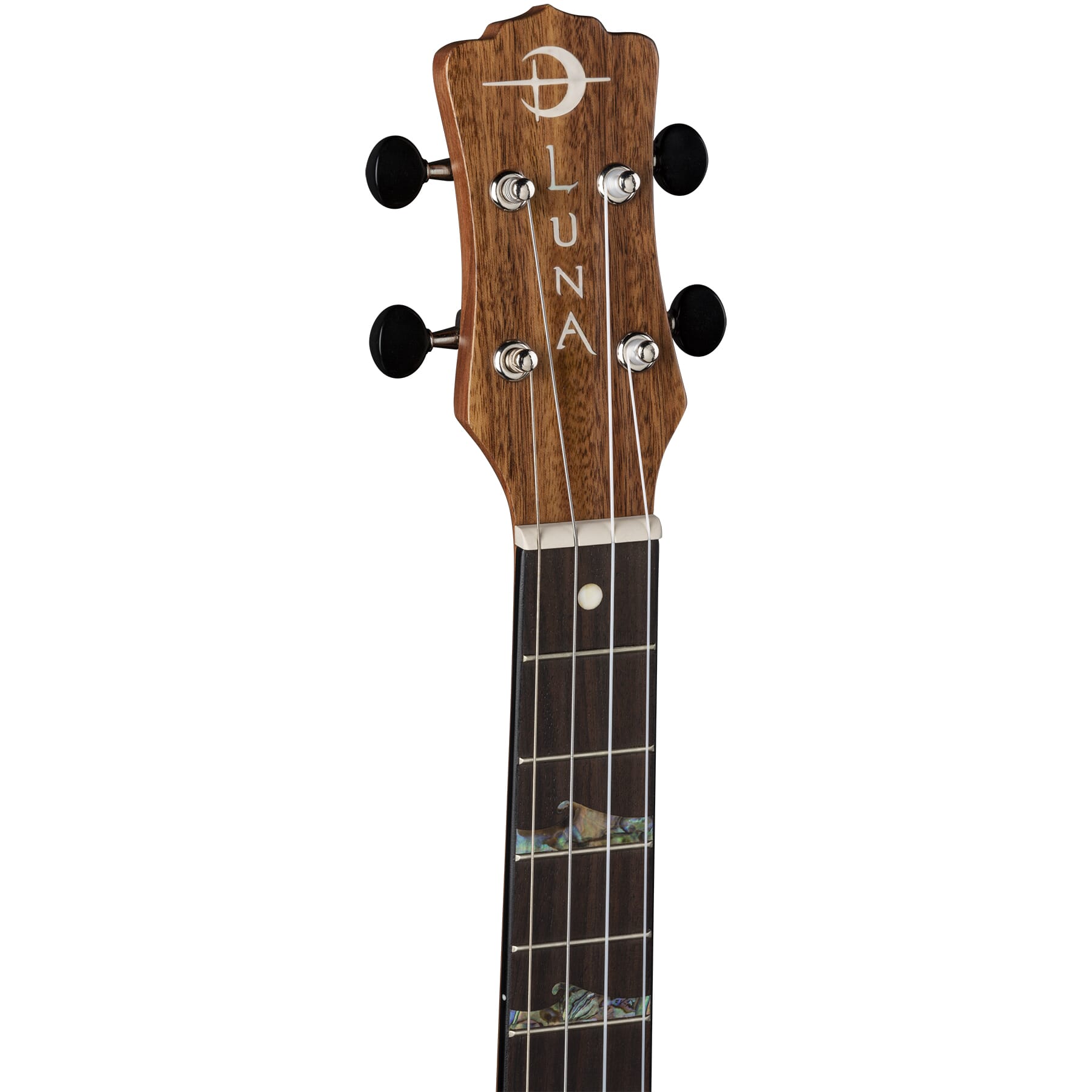 Uke High Tide Baritone Koa W Preamp Luna Guitars 0770