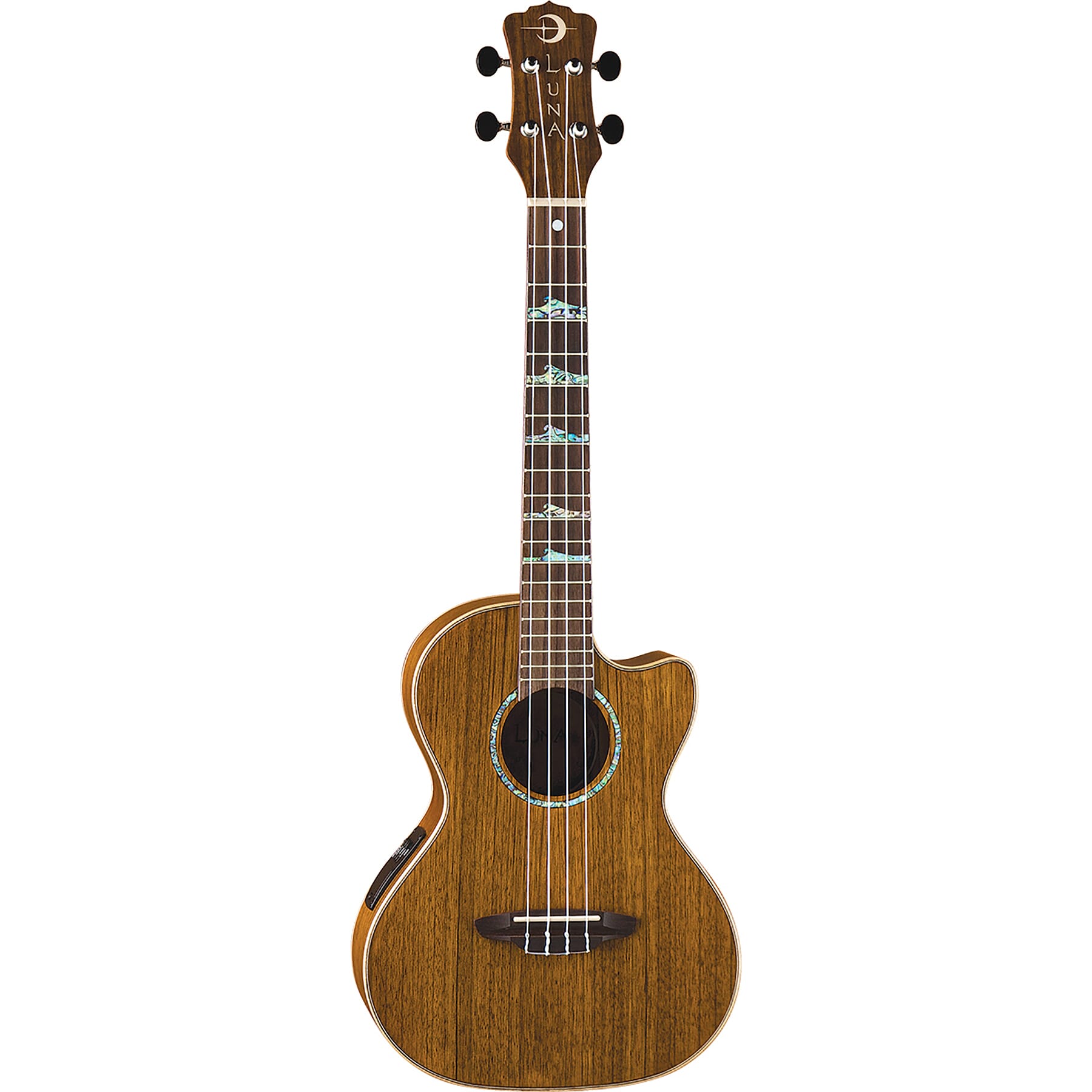 Uke High Tide Tenor Ovangkol w/ Preamp | Luna Guitars