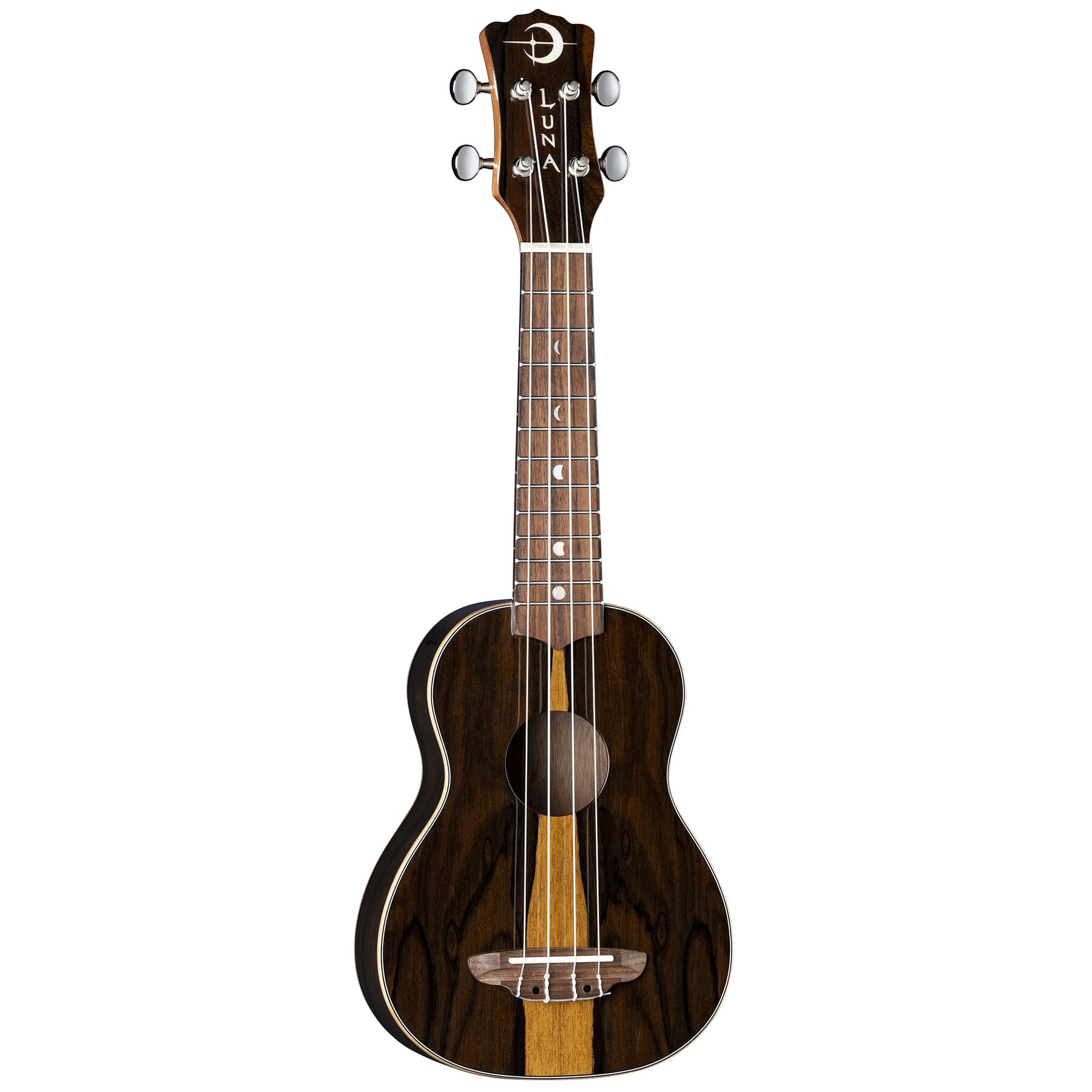 luna baritone electro acoustic ukulele bass