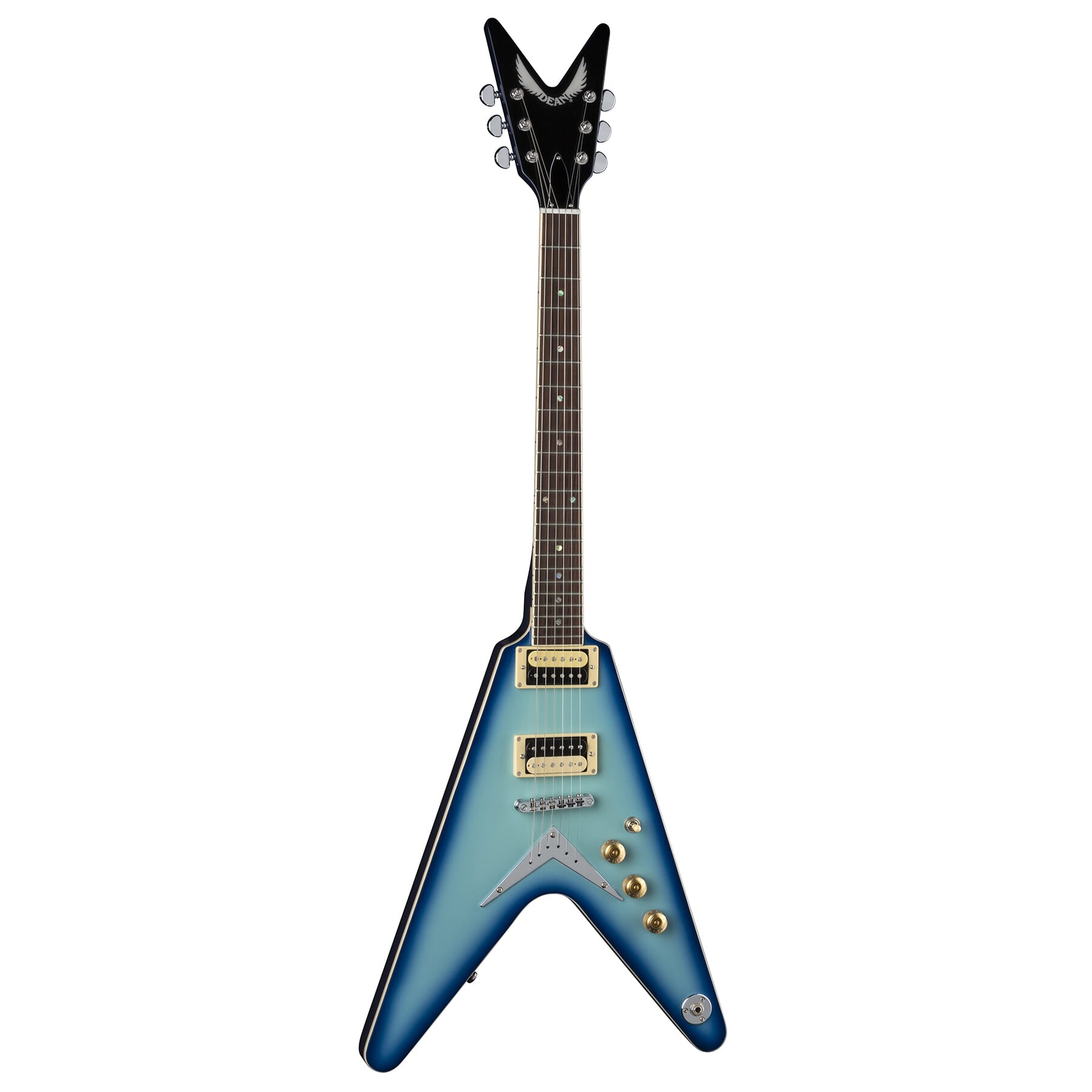 V 79 Blue Burst Dean Guitars