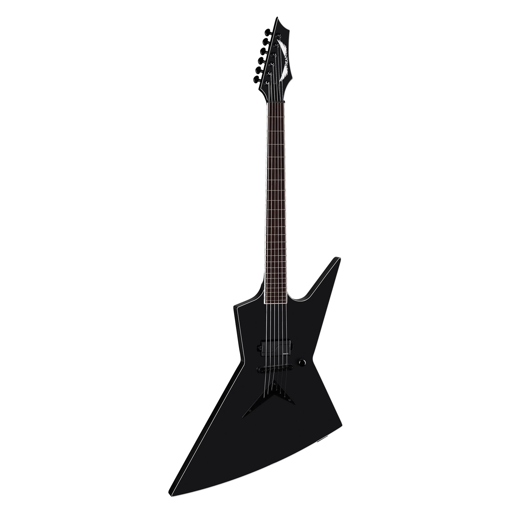 Zero Select Fluence Black Satin | Dean Guitars