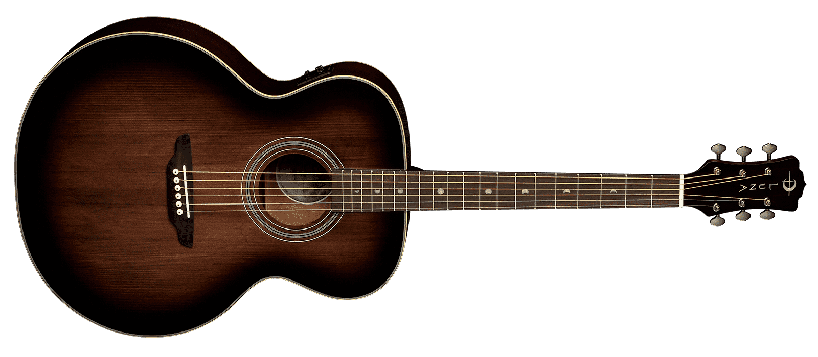 Art Vintage Jumbo A/E - Solid Top | Luna Guitars