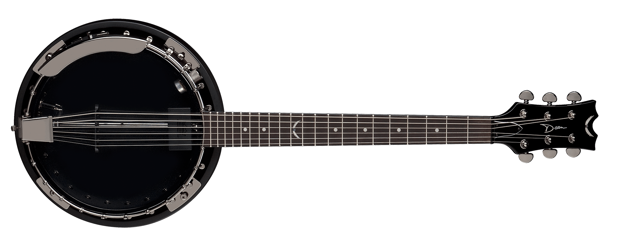 dean backwoods six string banjo