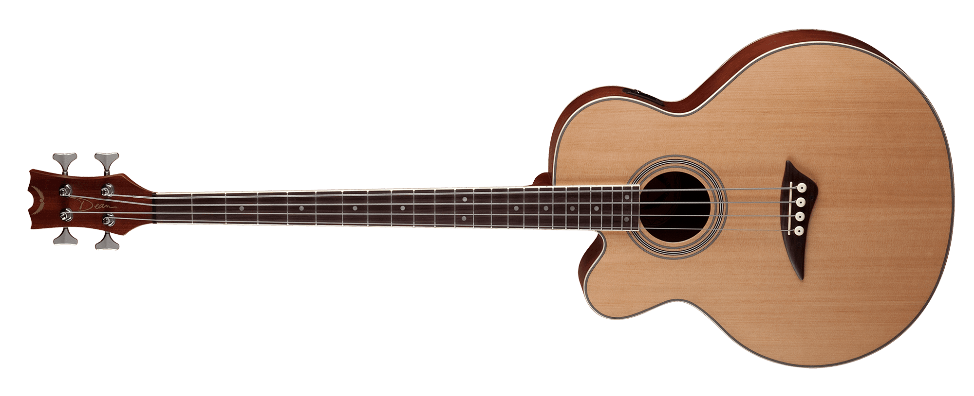 lefty acoustic bass guitar