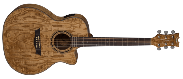 40 Caraya HS-GYPSY-CEQ/GC OM Type Acoustic Guitar,Built-in EQ