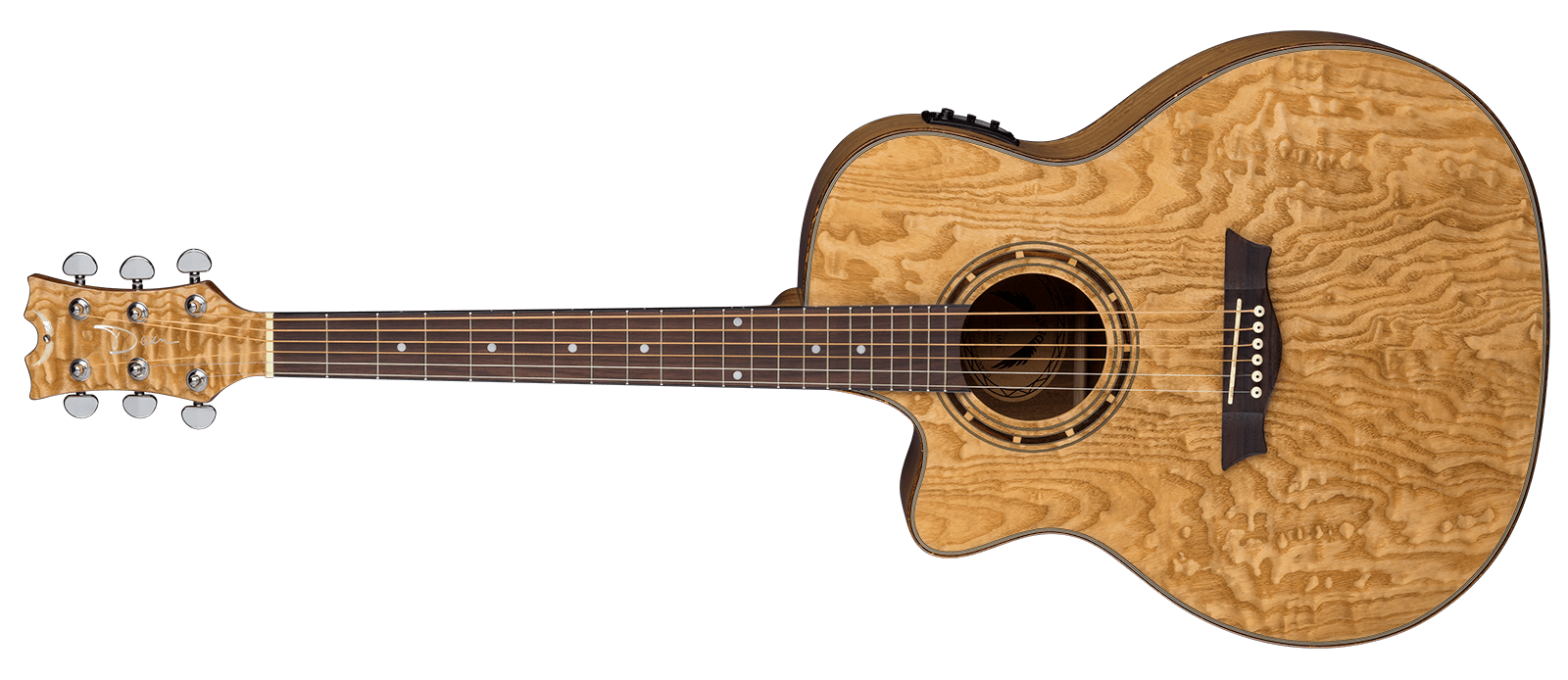 dean left handed acoustic guitar