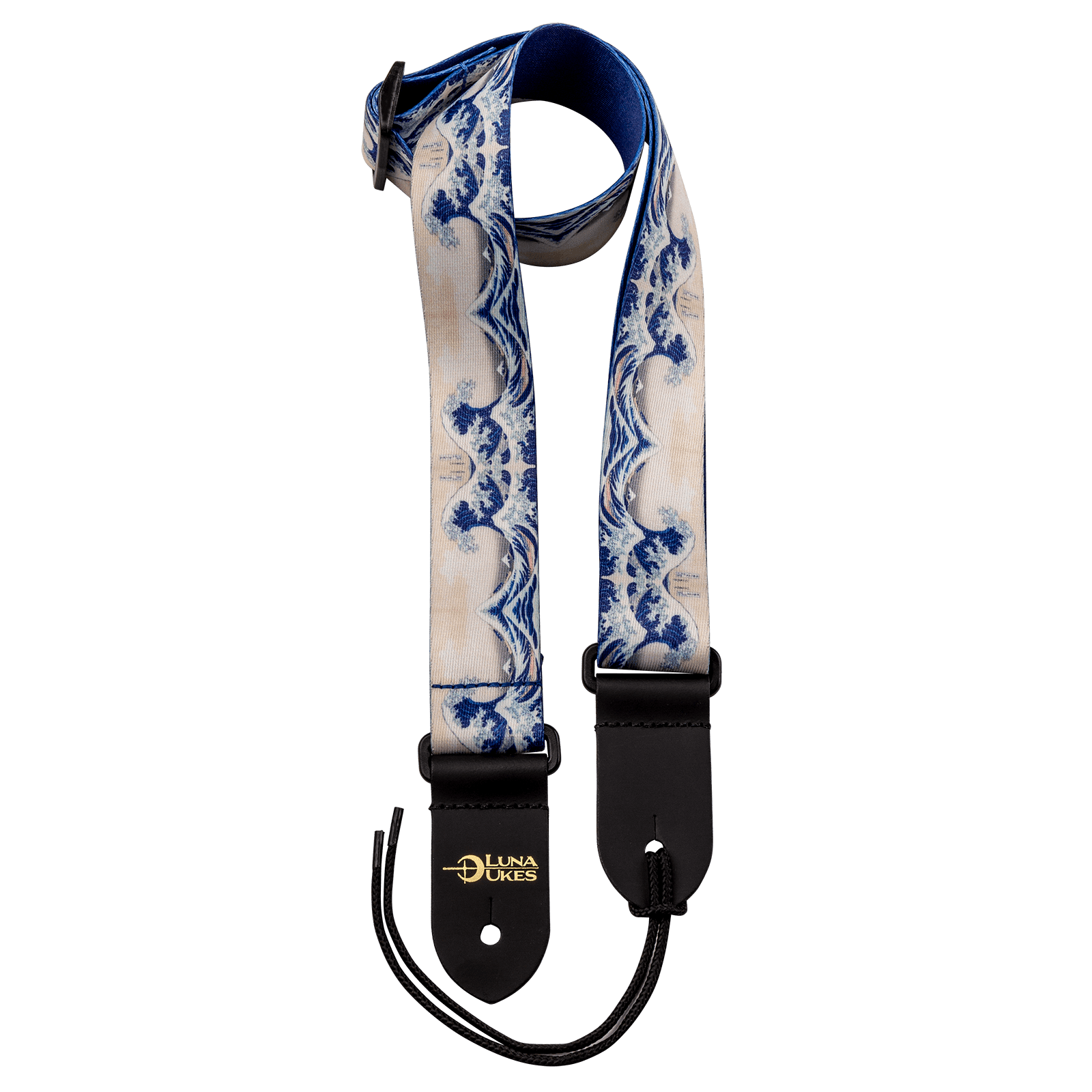 wave guitar strap