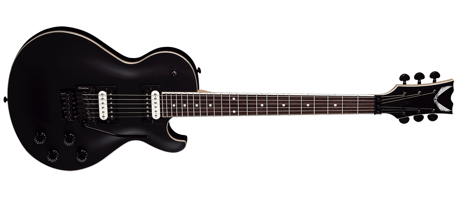 Thoroughbred X Floyd Black Satin | Dean Guitars