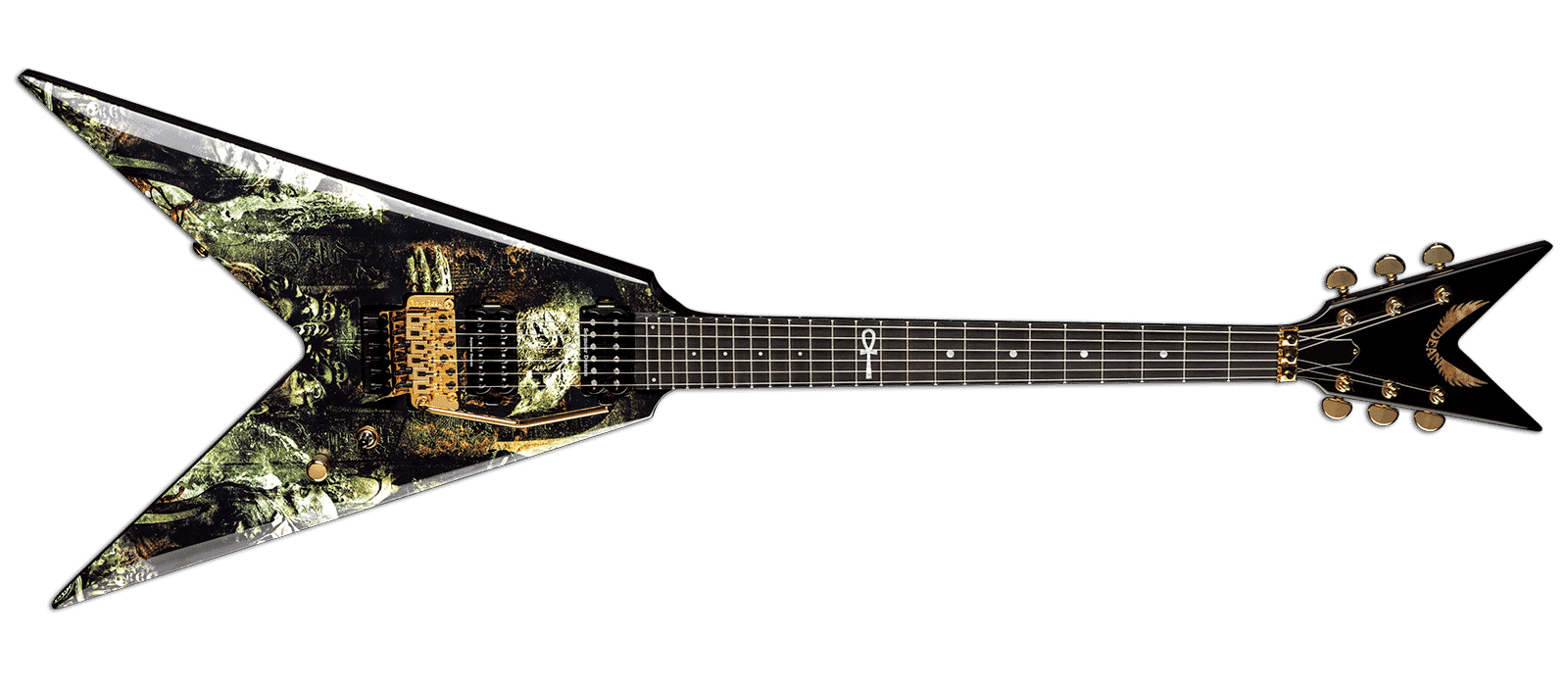 KARL SANDERS V FLOYD GATE OF SETHU Dean Guitars